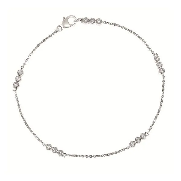 Sterling Silver Diamond Bracelet Trinity Jewelers  Pittsburgh, PA