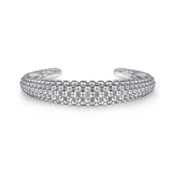 Sterling Silver Beaded Bujukan Bangle Bracelet Trinity Jewelers  Pittsburgh, PA