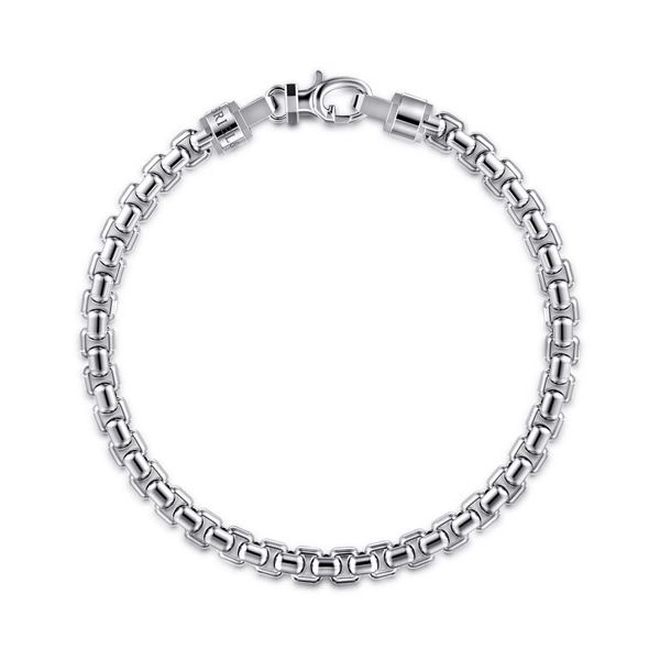 Sterling Silver 5mm Solid Round Box Chain Bracelet Trinity Jewelers  Pittsburgh, PA