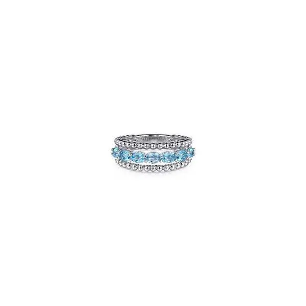 Sterling Silver Swiss Blue Topaz Ring Trinity Jewelers  Pittsburgh, PA