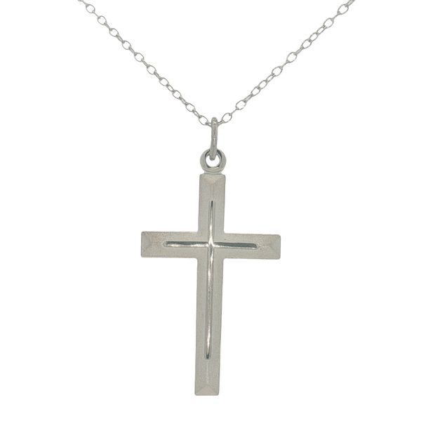 Sterling Silver Cross Pendant Trinity Jewelers  Pittsburgh, PA