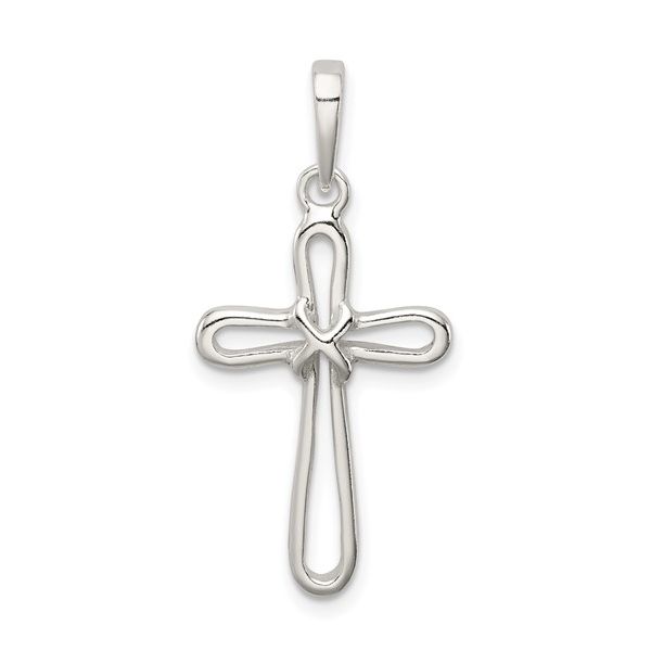Sterling Silver Open Cross Pendant Trinity Jewelers  Pittsburgh, PA