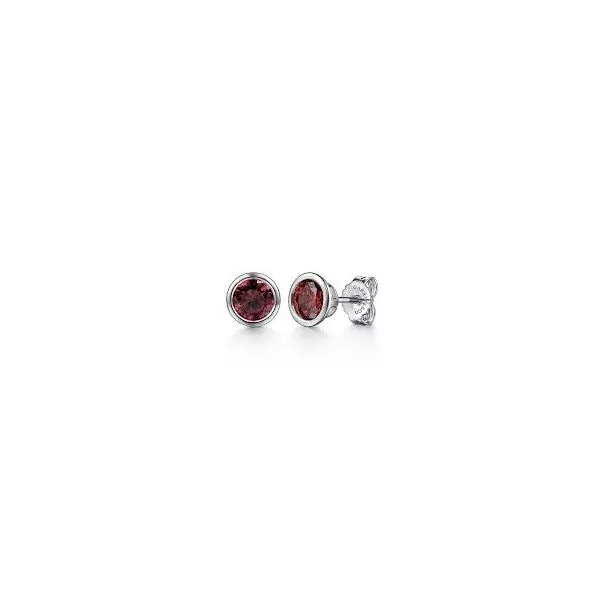 Sterling Silver Garnet Earrings Trinity Jewelers  Pittsburgh, PA
