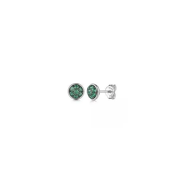 Sterling Silver Emerald Earrings Trinity Jewelers  Pittsburgh, PA