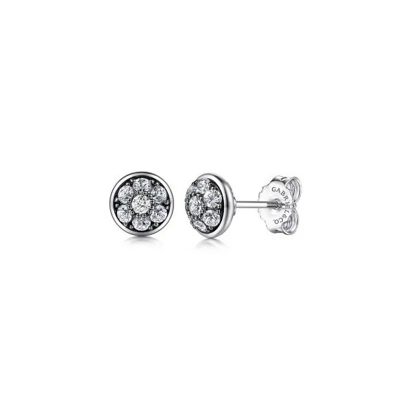 Sterling Silver White Sapphire Earrings Trinity Jewelers  Pittsburgh, PA