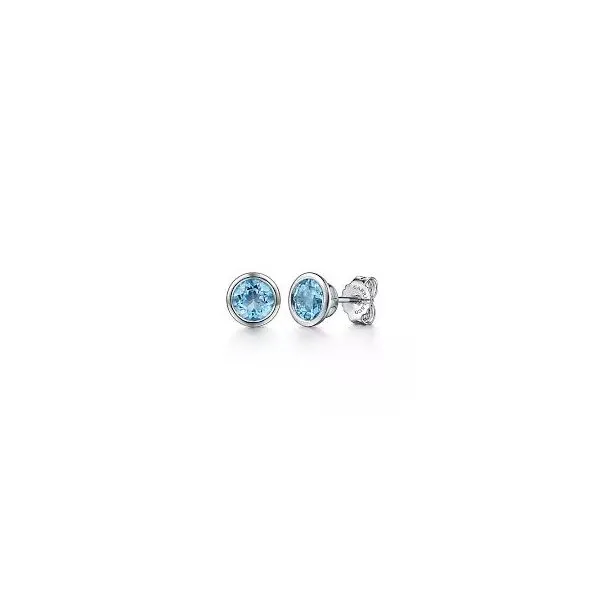Sterling Silver Blue Topaz Earrings Trinity Jewelers  Pittsburgh, PA