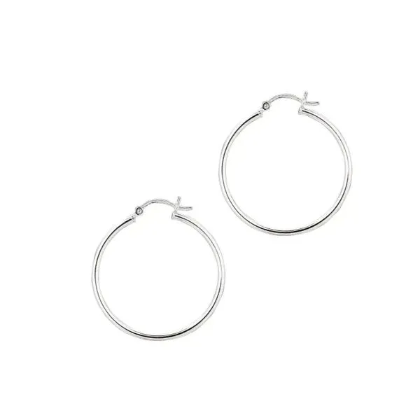 Sterling Silver Hoop Earrings Trinity Jewelers  Pittsburgh, PA