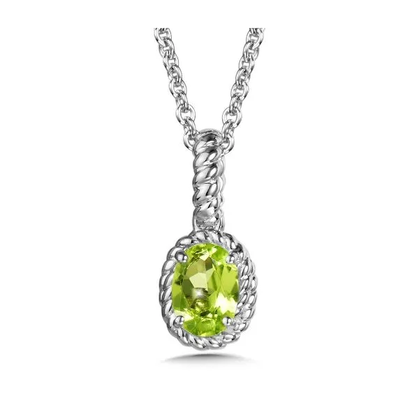 Sterling Silver Peridot Pendant Trinity Jewelers  Pittsburgh, PA