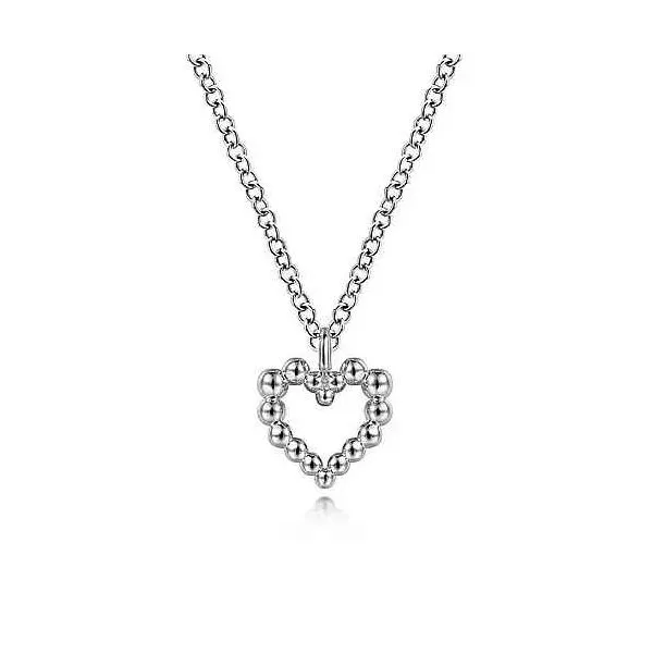 Sterling Silver Heart Pendant Trinity Jewelers  Pittsburgh, PA