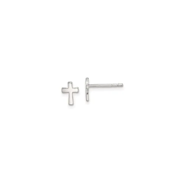 Sterling Silver Cross Earrings Trinity Jewelers  Pittsburgh, PA