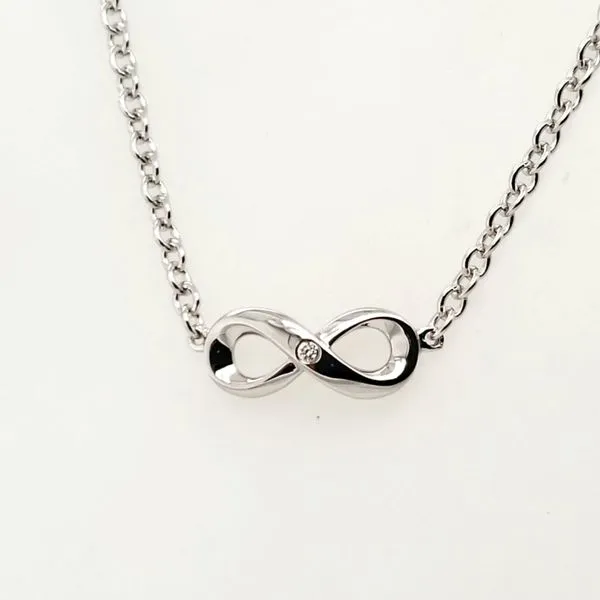 Sterling Silver Infinity Necklace Trinity Jewelers  Pittsburgh, PA