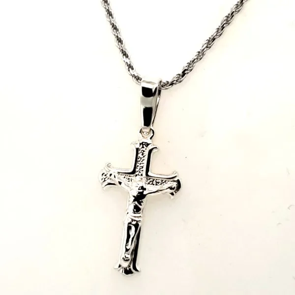 Sterling Silver Crucifix Pendant Trinity Jewelers  Pittsburgh, PA