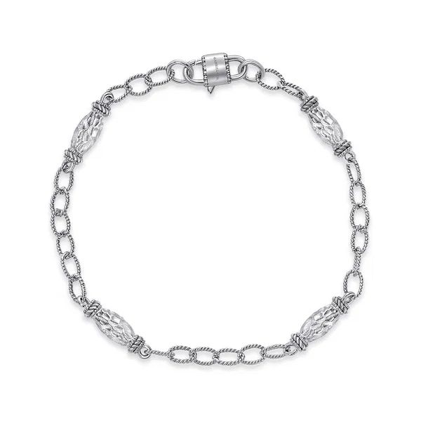 Sterling Silver Filigree Station Bracelet Trinity Jewelers  Pittsburgh, PA