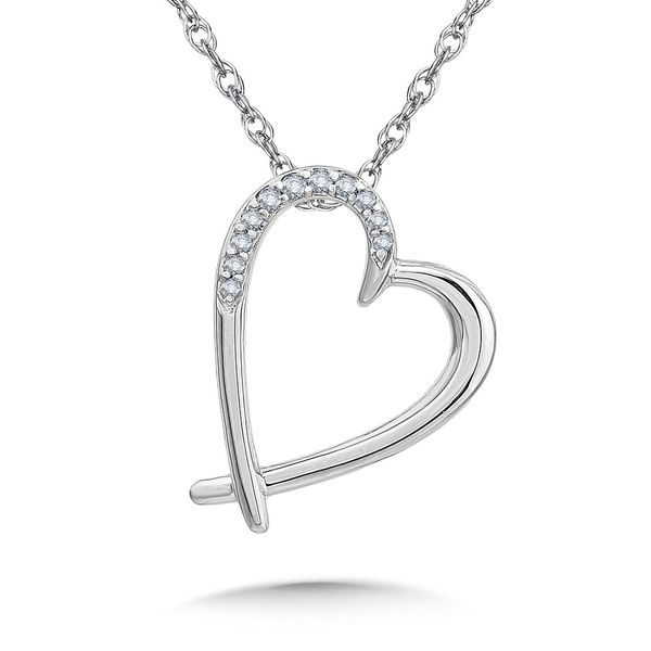 Sterling Silver Diamond Pendant Trinity Jewelers  Pittsburgh, PA