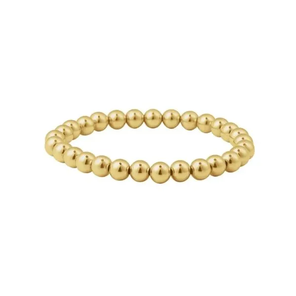 14 Karat Yellow Gold Filled Beaded Bracelet Trinity Jewelers  Pittsburgh, PA
