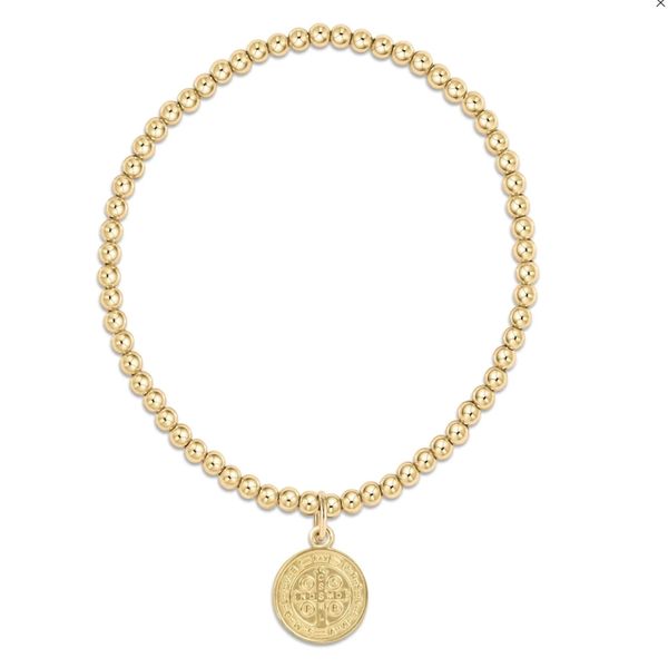 Enewton Classic Gold 3mm Bracelet - Blessing Gold Disc Trinity Jewelers  Pittsburgh, PA