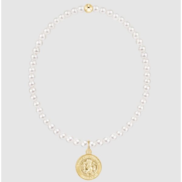 Enewton Classic Pearl 3mm Bracelet - Protection Gold Disc Trinity Jewelers  Pittsburgh, PA