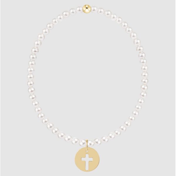 Enewton Classic Pearl 3mm Bracelet - Blessed Gold Disc Trinity Jewelers  Pittsburgh, PA