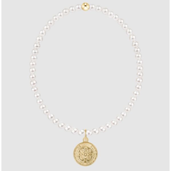 Enewton Classic Pearl 3mm Bracelet - Blessing Gold Disc Trinity Jewelers  Pittsburgh, PA
