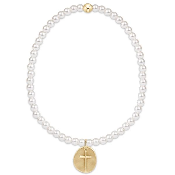 Enewton Classic Pearl 3mm Bracelet - Inspire Small Gold Disc Trinity Jewelers  Pittsburgh, PA