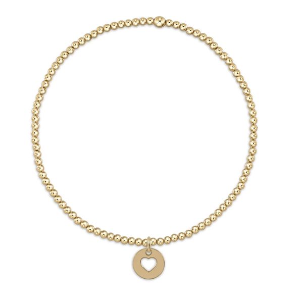 ENewton - Classic Gold 2MM Bracelet - Love Small Gold Disc Trinity Jewelers  Pittsburgh, PA