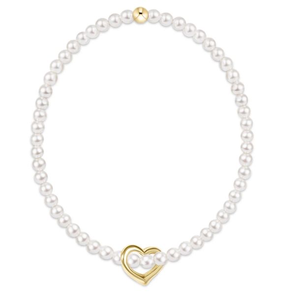 ENewton- Classic Pearl 3MM Bracelet - Love Gold Charm Trinity Jewelers  Pittsburgh, PA
