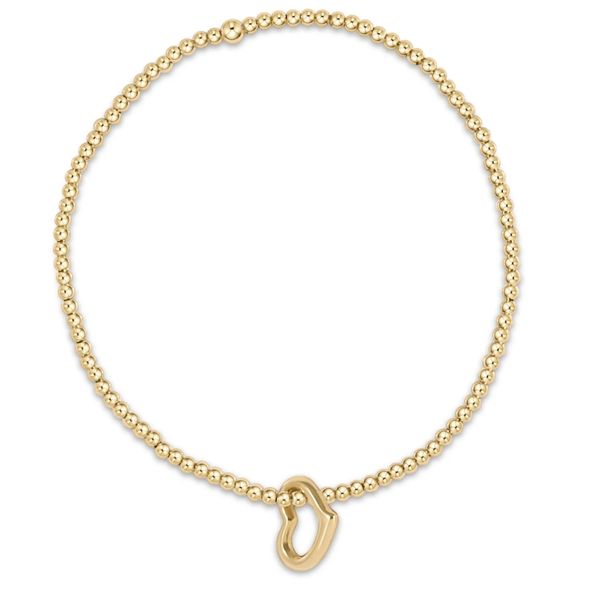ENewton - Classic Gold 2.5MM Bracelet - Love Gold Charm Trinity Jewelers  Pittsburgh, PA