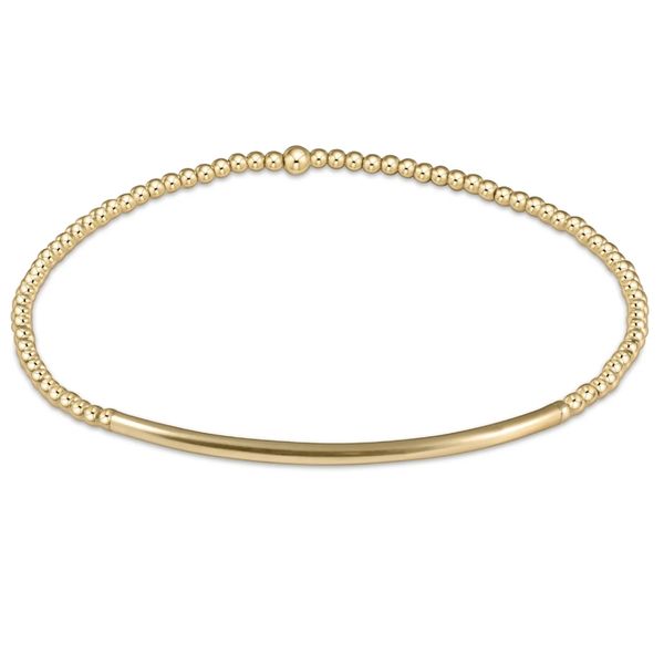 Enewton Bliss Bar Gold 2mm Bracelet Trinity Jewelers  Pittsburgh, PA