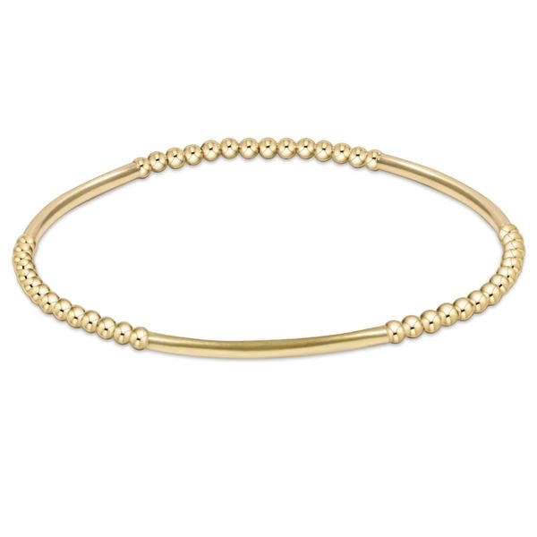 Enewton Bliss Bar Pattern Gold 2.5mm Bracelet Trinity Jewelers  Pittsburgh, PA