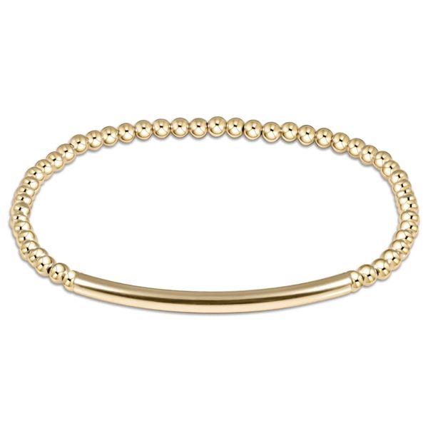 Enewton Bliss Bar Smooth Gold 3mm Bracelet Trinity Jewelers  Pittsburgh, PA