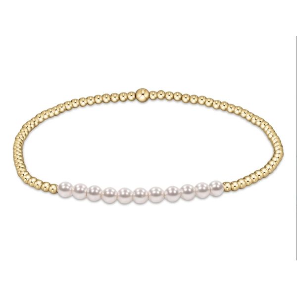 ENewton - Gold Bliss Pearl 3MM Bracelet Trinity Jewelers  Pittsburgh, PA