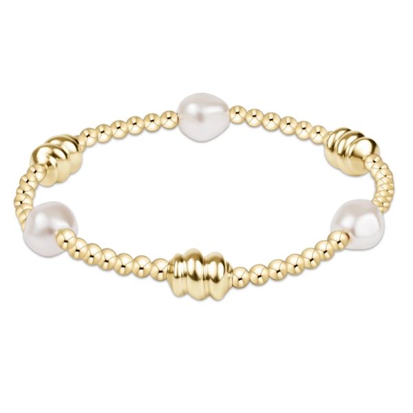 ENewton - Admire Gold & Admire Pearl 3MM Gold Bracelet Trinity Jewelers  Pittsburgh, PA