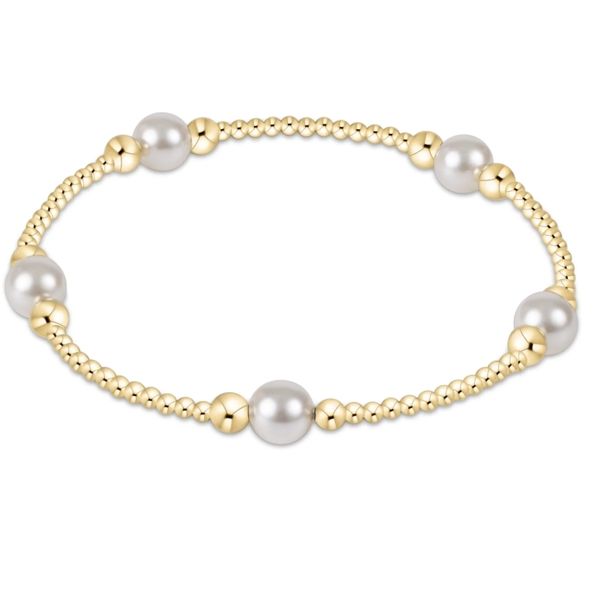 ENewton - Purpose Pearl 6MM Gold Bracelet Trinity Jewelers  Pittsburgh, PA