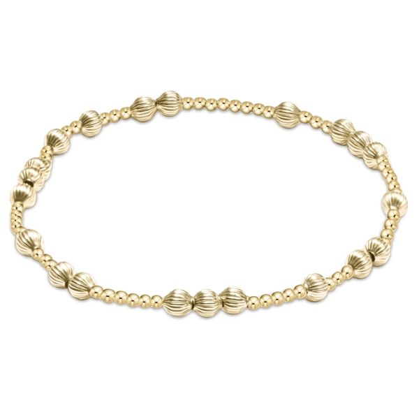 ENewton- Extends Hope Unwritten Dignity Gold 4MM Bracelet Trinity Jewelers  Pittsburgh, PA