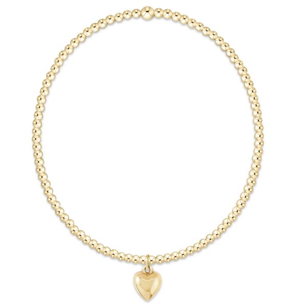 Enewton Classic Gold 2mm Bracelet - Love Plush Small Gold Charm Trinity Jewelers  Pittsburgh, PA