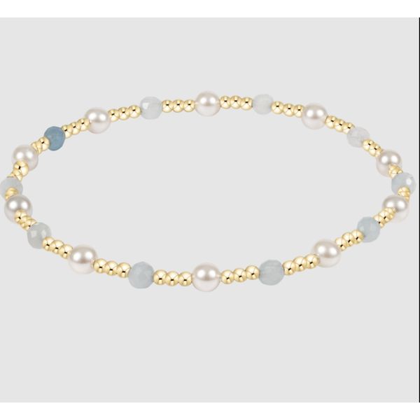 Enewton- Pearl Sincerity 4MM Gem Bracelet - Aquamarine Trinity Jewelers  Pittsburgh, PA