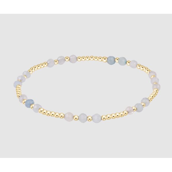 Enewton- Joy Gem 3MM Bracelet - Aquamarine Trinity Jewelers  Pittsburgh, PA
