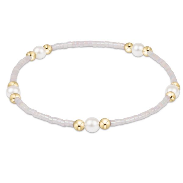 Enewton Hope Purpose Pearl Bracelet - Silky White Trinity Jewelers  Pittsburgh, PA