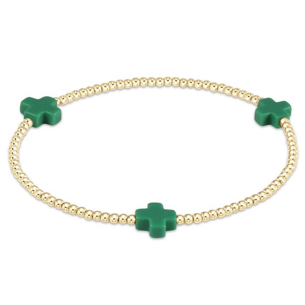 Enewton Siganture Cross 2mm Gold Bracelet - Emerald Trinity Jewelers  Pittsburgh, PA