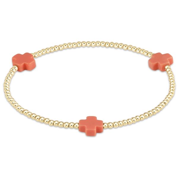 Enewton Siganture Cross 2mm Gold Bracelet - Coral Trinity Jewelers  Pittsburgh, PA