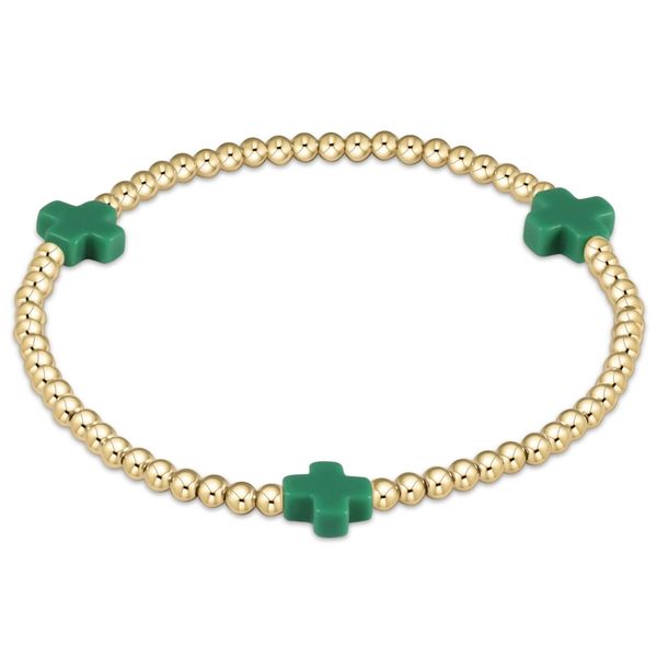 Enewton Signature Cross 3mm Gold Bracelet - Emerald Trinity Jewelers  Pittsburgh, PA