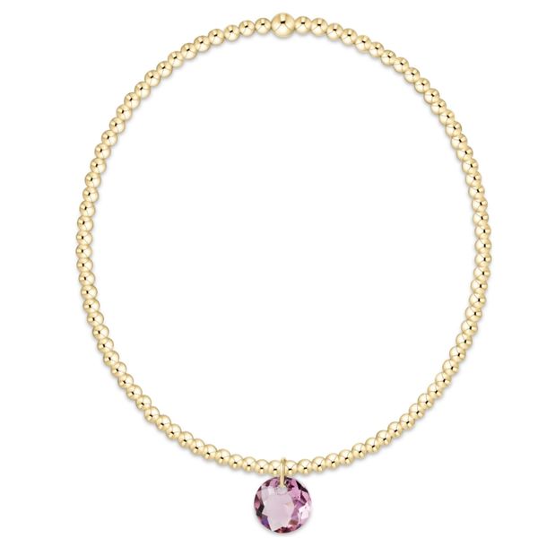 Enewton Classic Gold 2mm Bracelet - Reflection Small Charm - 02 Trinity Jewelers  Pittsburgh, PA