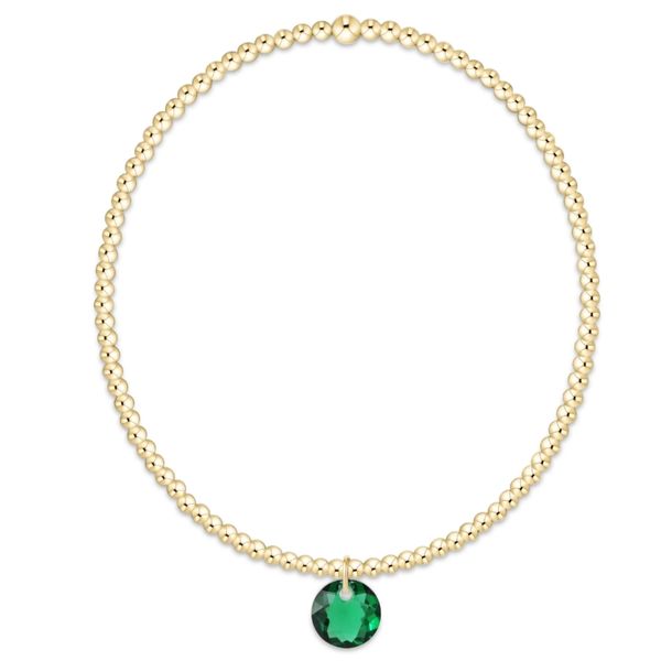 Enewton Classic Gold 2mm Bracelet - Reflection Small Charm - 05 Trinity Jewelers  Pittsburgh, PA