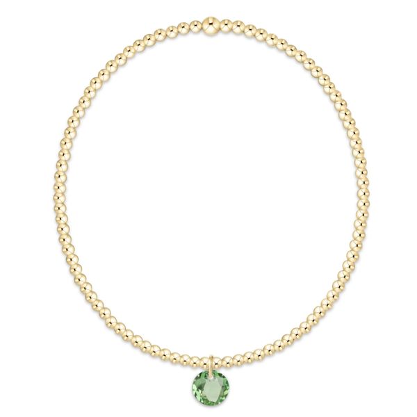Enewton Classic Gold 2mm Bracelet - Reflection Small Charm - 08 Trinity Jewelers  Pittsburgh, PA
