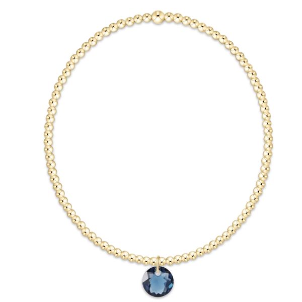 Enewton Classic Gold 2mm Bracelet - reflection Small Charm - 09 Trinity Jewelers  Pittsburgh, PA