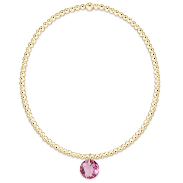 Enewton Classic Gold 2mm Bracelet - Reflection Small Charm - 10 Trinity Jewelers  Pittsburgh, PA