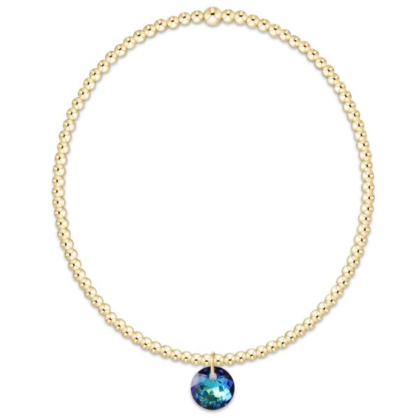 Enewton Classic Gold 2mm Bracelet - Reflection Small Charm - 12 Trinity Jewelers  Pittsburgh, PA