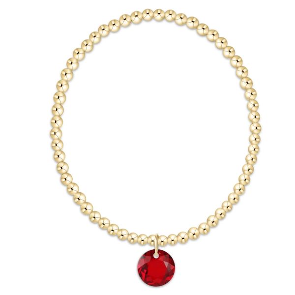 Enewton Classic Gold 3mm Bracelet - Reflection Small Charm - 01 Trinity Jewelers  Pittsburgh, PA