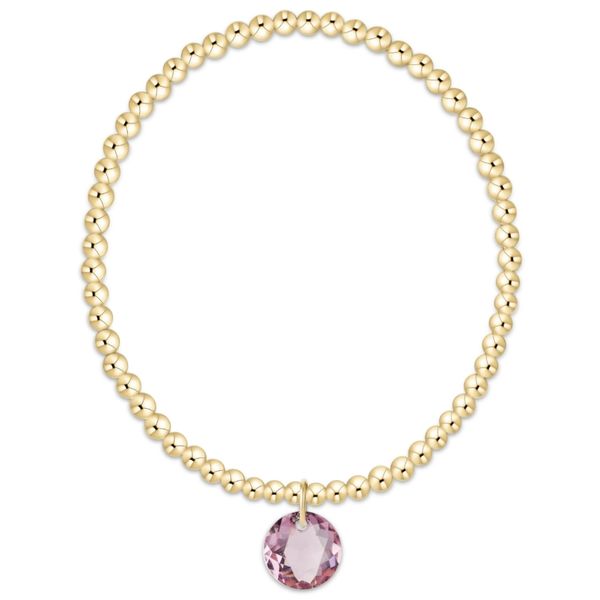 Enewton Classic Gold 3mm Bracelet - Reflection Small Charm - 02 Trinity Jewelers  Pittsburgh, PA