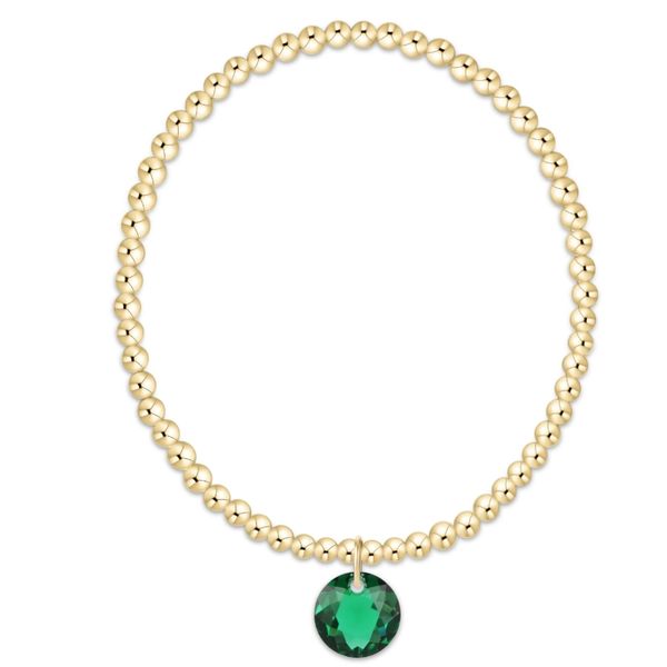 Enewton Classic Gold 3mm Bracelet - Reflection Small Charm - 05 Trinity Jewelers  Pittsburgh, PA